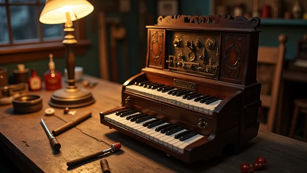 Restoration of an antique accordion