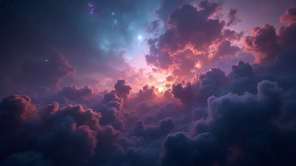 Nebula image highlighting intricate detail.